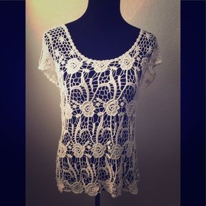 Crochet tunic